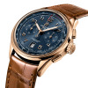 Montre Breitling Premier B01 Chronograph 42 Cadran Bleu Bracelet Cuir d’alligator