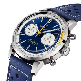 Montre Breitling Top Time B01 Gino Bartali Cadran Bleu Bracelet Cuir de veau