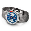 Montre Breitling Top Time B01 Shelby Cobra Cadran Bleu Bracelet Acier inoxydable