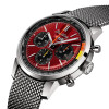 Montre Breitling Top Time B01 Chevrolet Corvette Cadran Rouge Bracelet Acier inoxydable