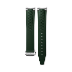 Bracelet Longines Caoutchouc Vert 19 mm