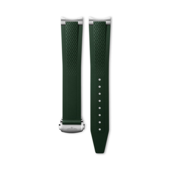 Bracelet Longines Caoutchouc Vert 19 mm