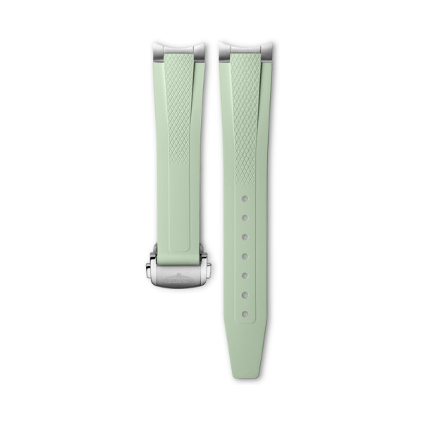 Bracelet Longines Caoutchouc Vert 17 mm