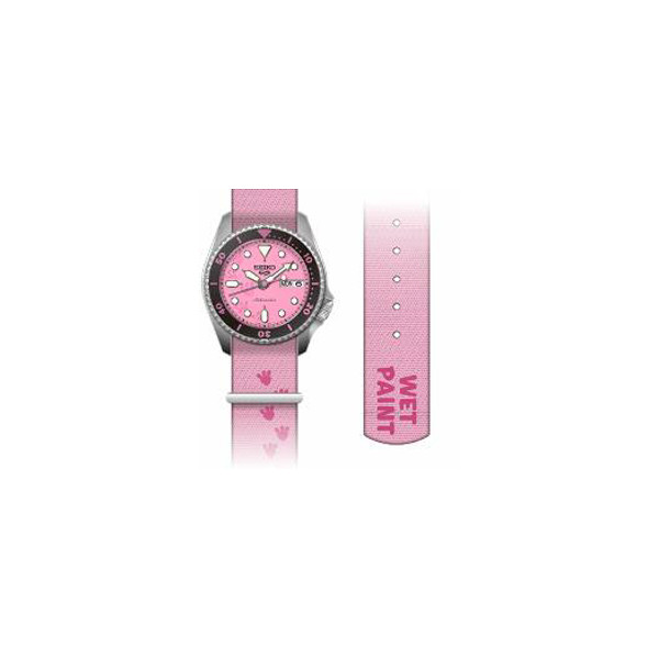 Montre Seiko 5 Sports SRPM07K1 Panthère Rose Édition Limitée