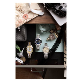 Montre Seiko 5 Sports SRE024K1 Automatique Cadran Argent Bracelet Acier