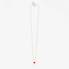 Collier Vanrycke Paris Emoji Cœur Or rose 18k et émail rouge