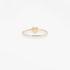 Bague Vanrycke Paris Emoji Cœur Or rose 18k et émail
