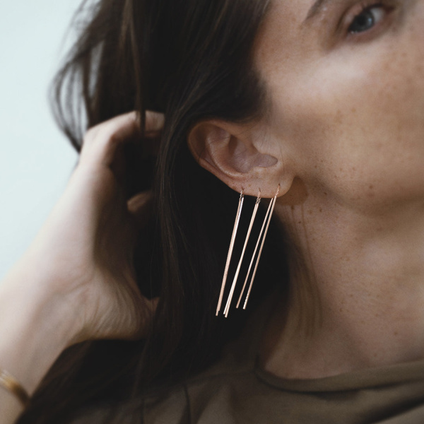 Mono Vanrycke Paris Mono Boucle Nunchaku Or rose 18k