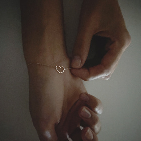 Bracelet Vanrycke Paris Angie Or rose 18k
