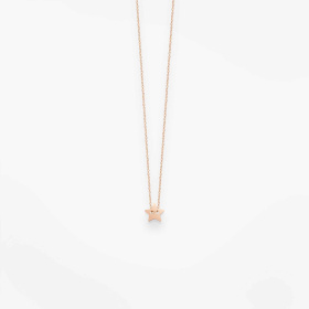Collier Vanrycke Paris Little Miss Sunshine Or rose 18k