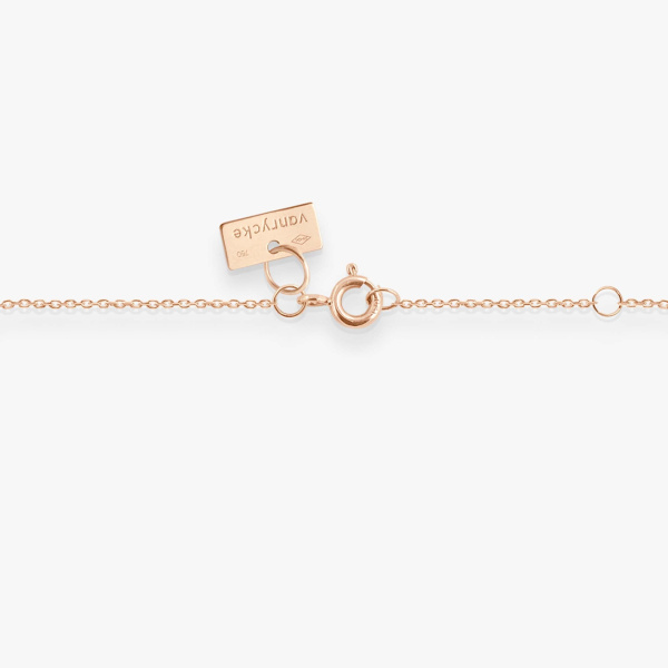 Collier Vanrycke Paris Little Miss Sunshine Or rose 18k