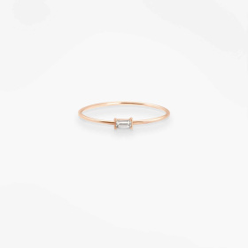 Bague Vanrycke Paris Georgia Or rose 18k et diamant