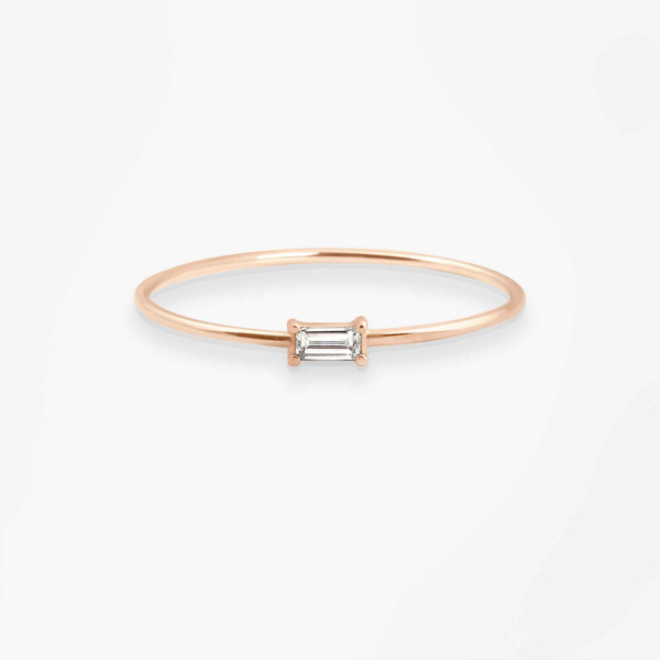 Bague Vanrycke Paris Georgia Or rose 18k et diamant