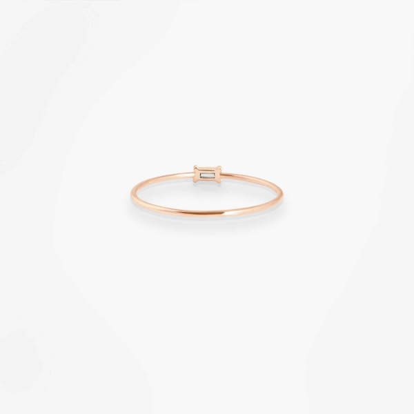 Bague Vanrycke Paris Georgia Or rose 18k et diamant