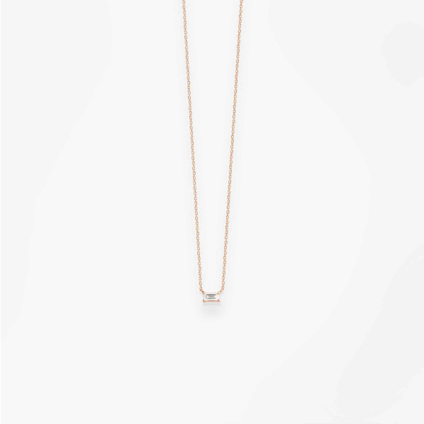 Collier Vanrycke Paris Georgia Or rose 18k et diamant