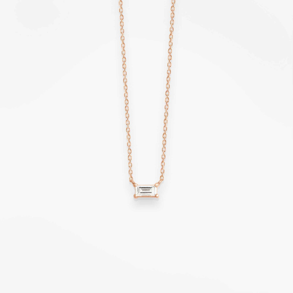 Collier Vanrycke Paris Georgia Or rose 18k et diamant