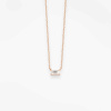 Collier Vanrycke Paris Georgia Or rose 18k et diamant