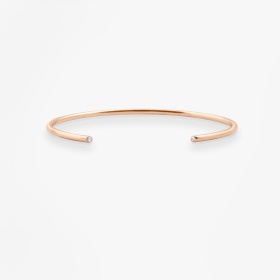 Jonc Vanrycke Paris Jonc Massaï Or rose 18k et diamants