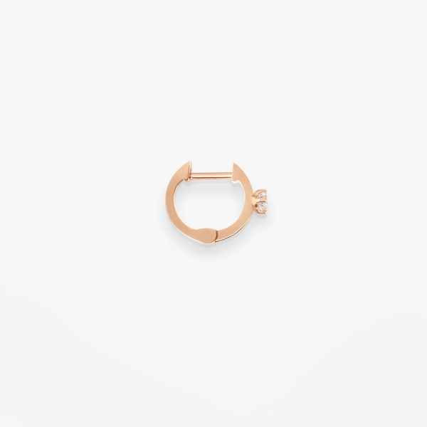 Créole Vanrycke Paris Officiel Or rose 18k et diamant