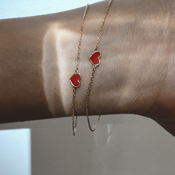 Bracelet Vanrycke Paris Emoji Or rose 18k