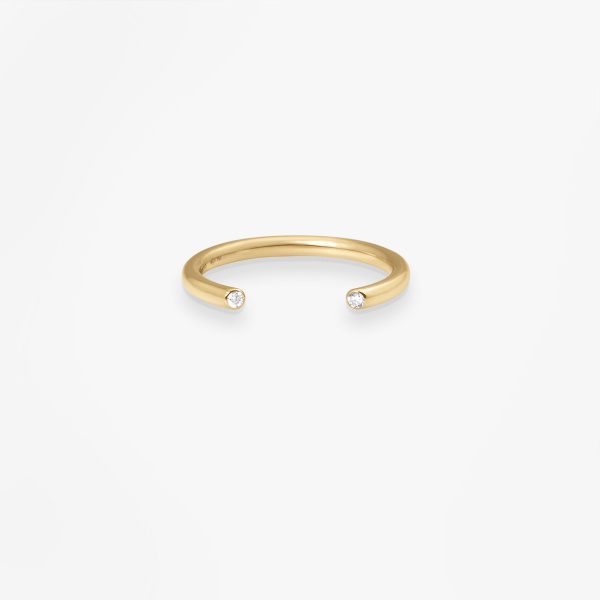 Bague Vanrycke Paris Massaï Or jaune 18k et diamants