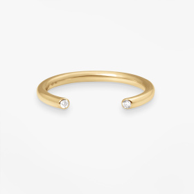 Bague Vanrycke Paris Massaï Or jaune 18k et diamants