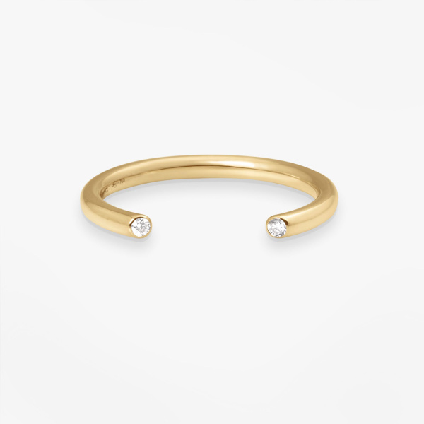 Bague Vanrycke Paris Massaï Or jaune 18k et diamants