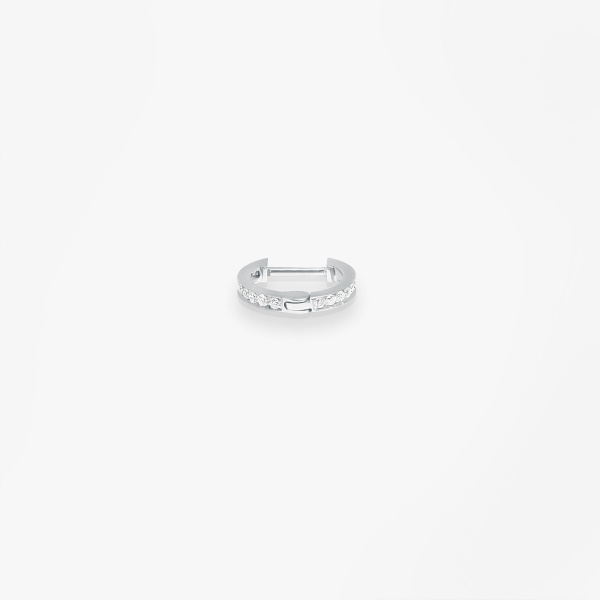 Créole Vanrycke Paris Officiel Or blanc 18k et diamants