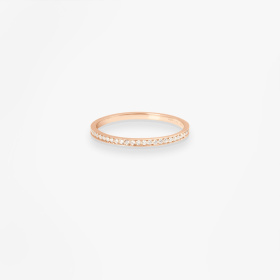 Bague Vanrycke Paris Officiel Or rose 18k et diamants