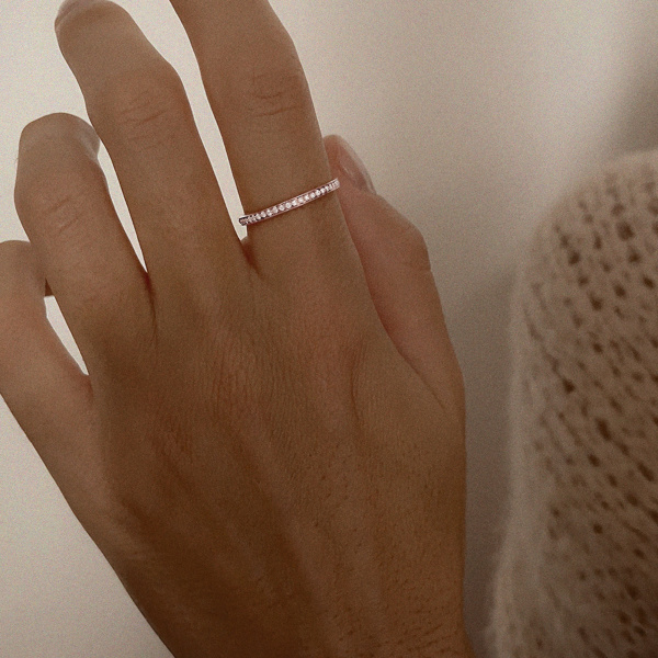 Bague Vanrycke Paris Officiel Or rose 18k et diamants