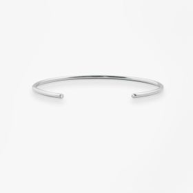 Jonc Vanrycke Paris Jonc Massaï Or blanc 18k et diamants