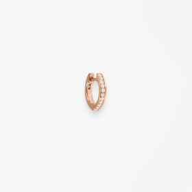 Créole Vanrycke Paris Officiel Or rose 18k et diamants