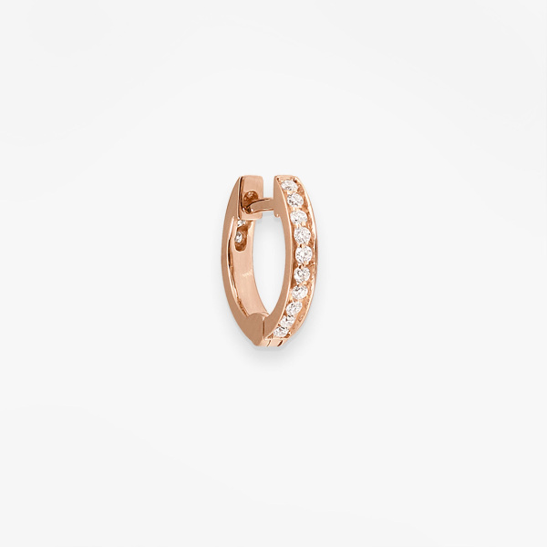 Créole Vanrycke Paris Officiel Or rose 18k et diamants