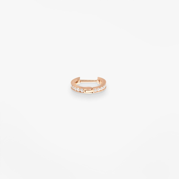 Créole Vanrycke Paris Officiel Or rose 18k et diamants