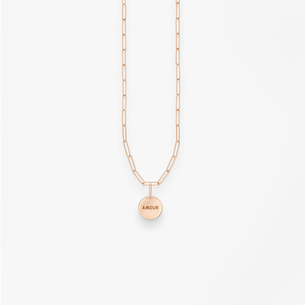 Collier Vanrycke Paris Shaman Or rose 18k