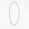 Collier Vanrycke Paris Make A Wish Email rouge sur or rose 18k
