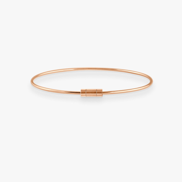 Jonc Vanrycke Paris Le Fil De La Vie Or Rose 18k