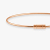 Jonc Vanrycke Paris Le Fil De La Vie Or Rose 18k