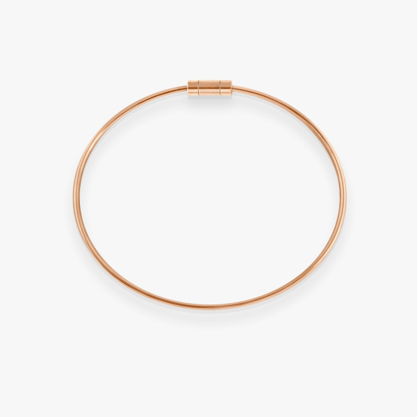 Jonc Vanrycke Paris Le Fil De La Vie Or Rose 18k