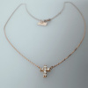 Collier Vanrycke Paris Teresa Or rose 18k et diamants