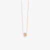 Collier Vanrycke Paris Trèfle Or rose 18k et diamants
