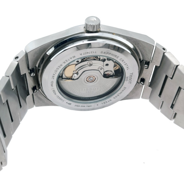 Montre Occasion Tissot PRX Powermatic 80 Cadran Vert Clair Bracelet Acier