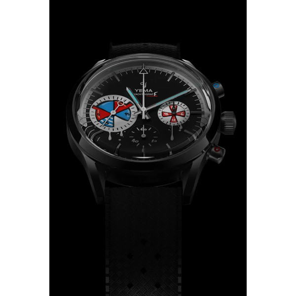 Montre Yema Yachtingraff seconde / seconde /
