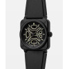 Montre BELL & ROSS BR03 Skeleton Black Lum Ceramic Édition Limitée