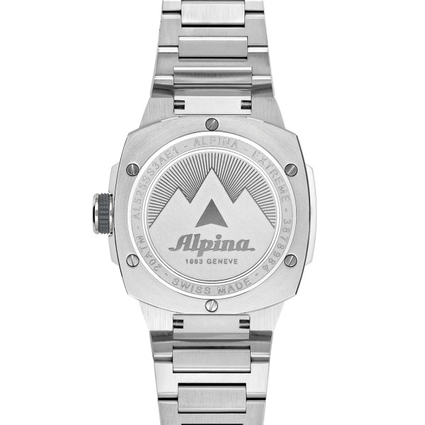 Montre Alpina Alpiner Alpiner Extreme Automatic Titane Cadran Argent