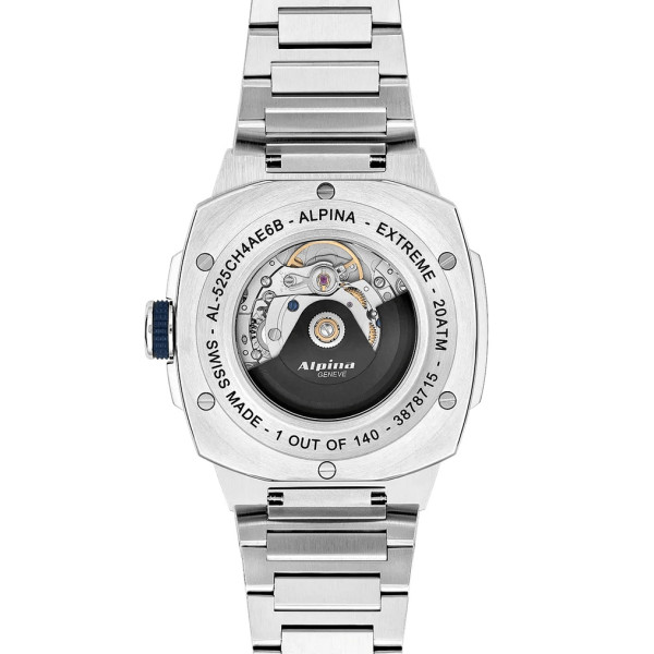 Montre Alpina Alpiner Extreme Automatic - Chronos Edition Limitée Cadran Bleu