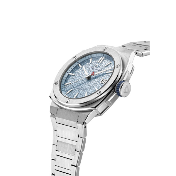Montre Alpina Alpiner Extreme Automatic Cadran Bleu glacier Bracelet Acier