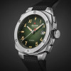 Montre Alpina Alpiner Extreme Automatic California Cadran Vert Bracelet Caoutchouc