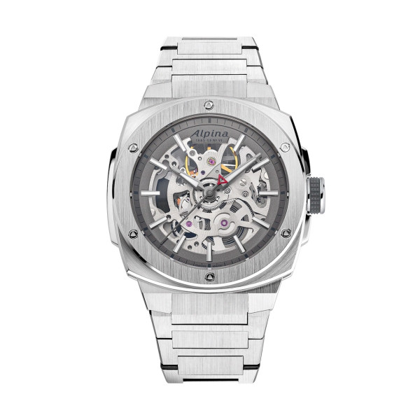 Montre Alpina Alpiner Extreme Skeleton Automatic Cadran Gris et squelette