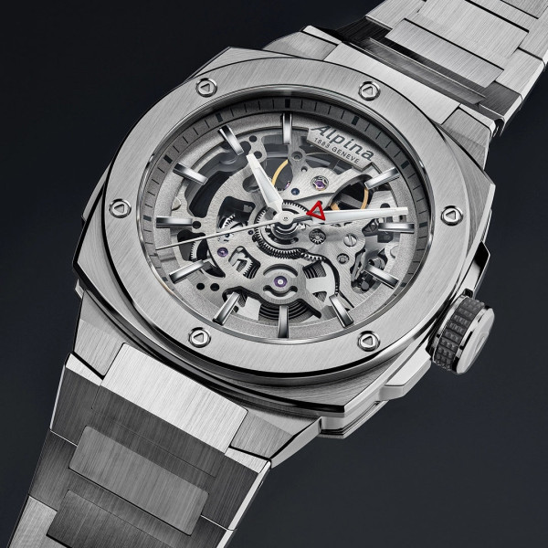 Montre Alpina Alpiner Extreme Skeleton Automatic Cadran Gris et squelette